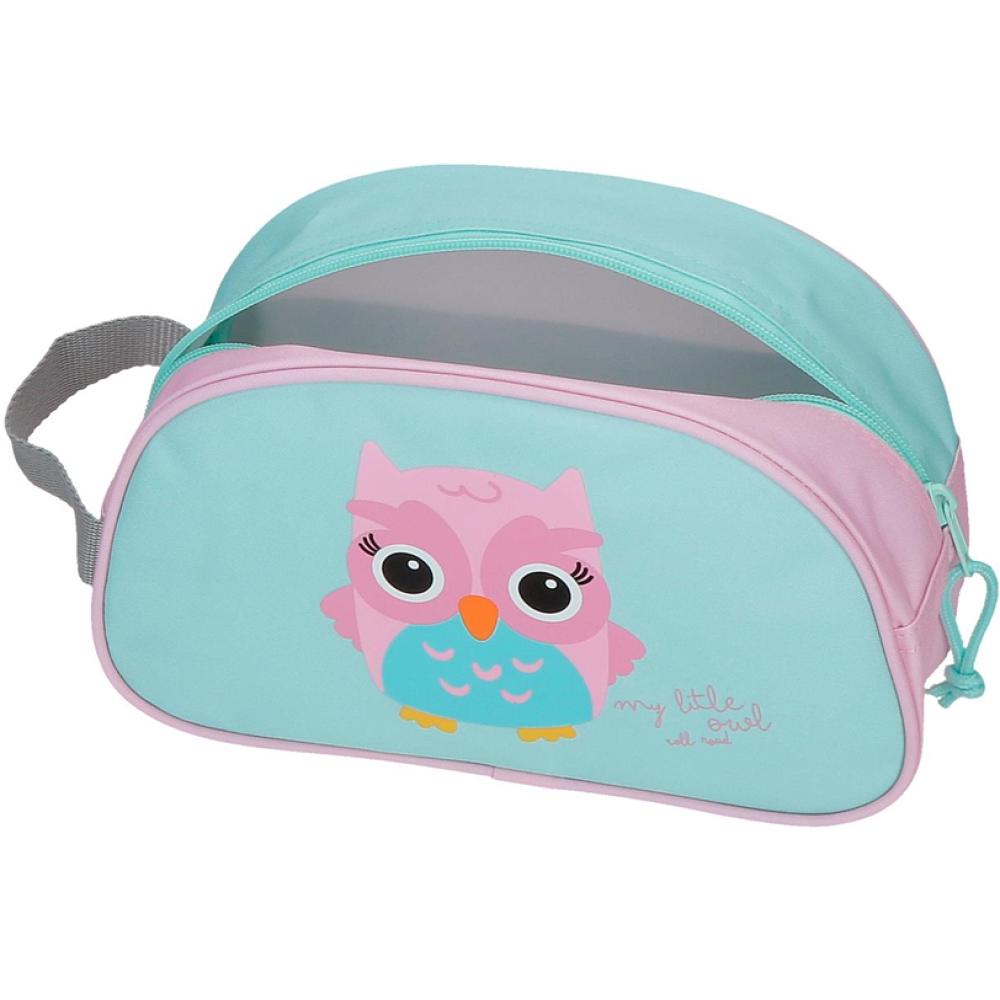 Dečji kozmetički neseser Roll Road Happy Pets Owl 49944 - pogled 4