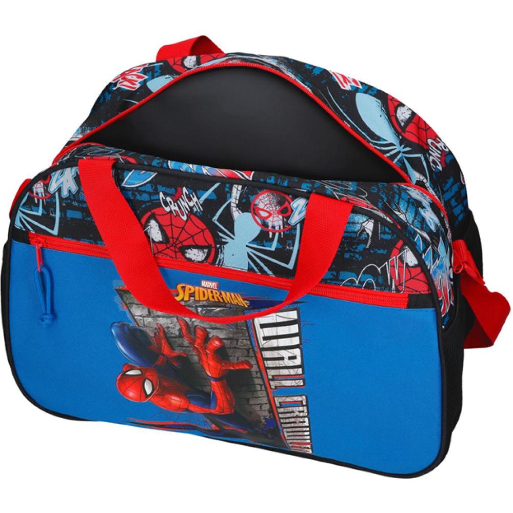 Dečija putna ili sportska torba Spiderman Wall Crawler blue 42732 - pogled 4