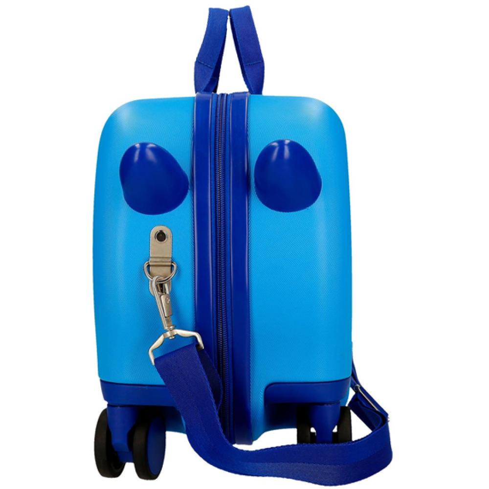 Dečiji kofer za put i vožnju Movom Monsters blue 32798 - pogled 4