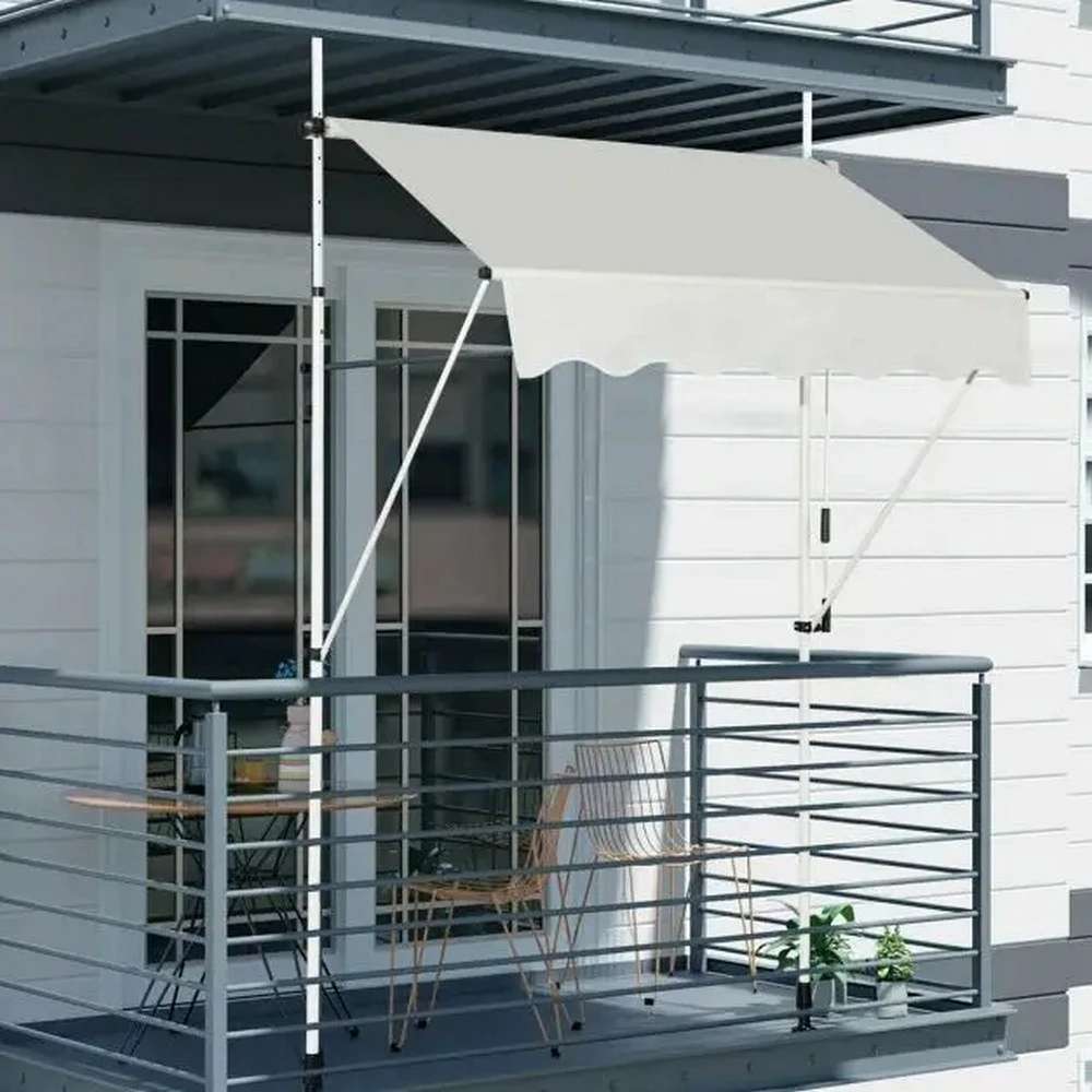 Tenda 150 x 120 cm Montelux Easy Sa Teleskopskim Nosačima - Bez bušenja - pogled 4