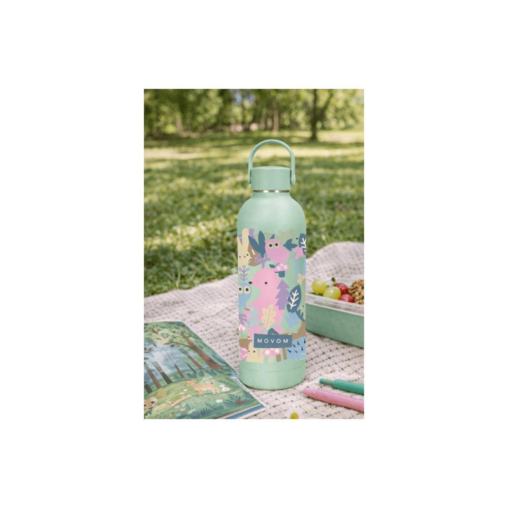 Termos 500ml 12-24h održavanje temperature Movom Forest mint 32533 - pogled 4