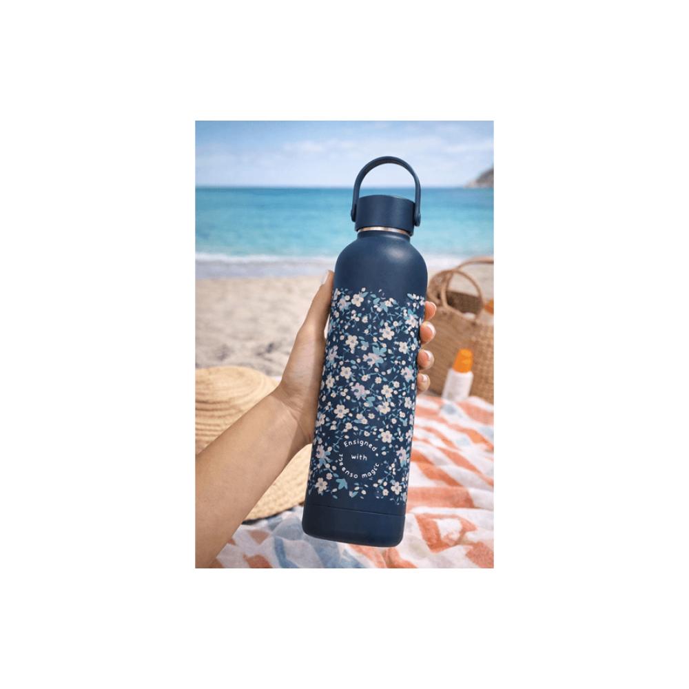 Termos 500ml 12-24h održavanje temperature Enso Fleur navy 98733 - pogled 4