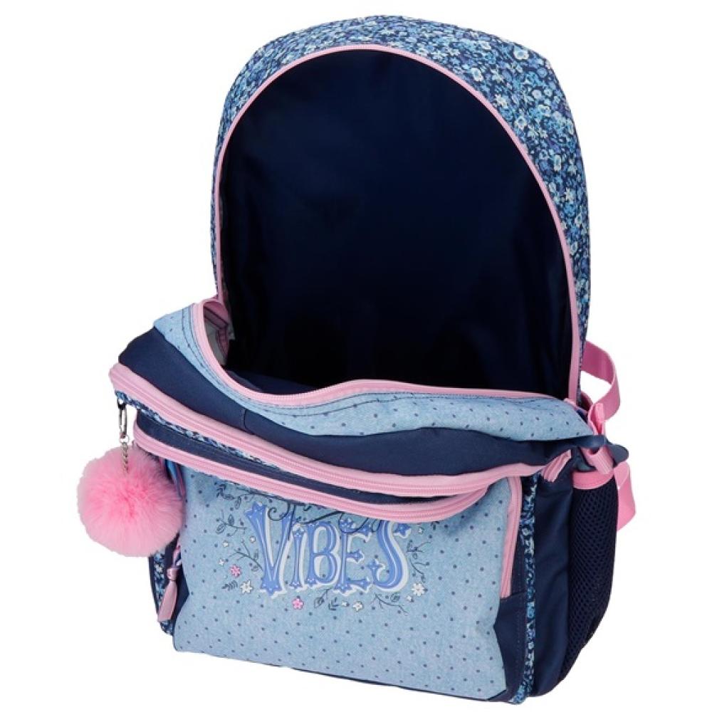 Ranac za školu 45cm Movom Spring Vibes blue 32624 - pogled 4