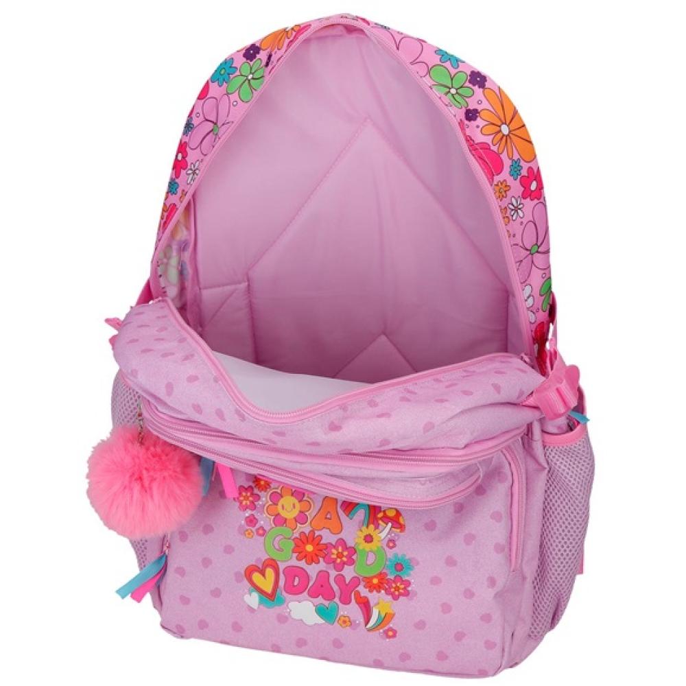 Ranac za školu 45cm Movom Movom Have A Good Day purple 32424 - pogled 4