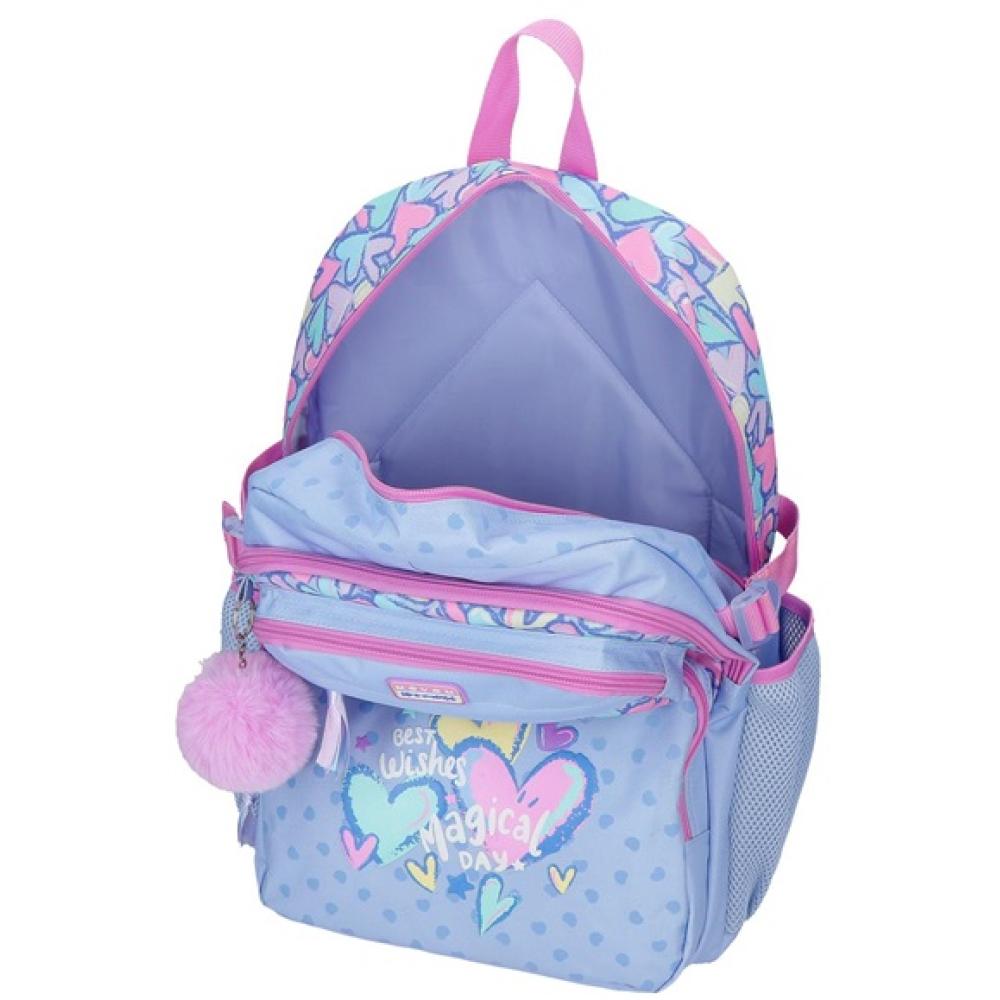 Ranac za školu 45cm Movom Best Wishes purple 32124 - pogled 4