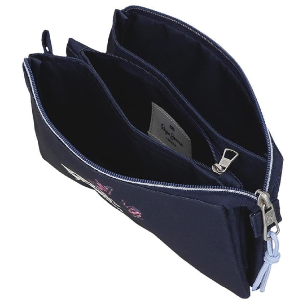 Pernica sa 3 pregrade Pepe Jeans Lenay navy 61243 - pogled 4