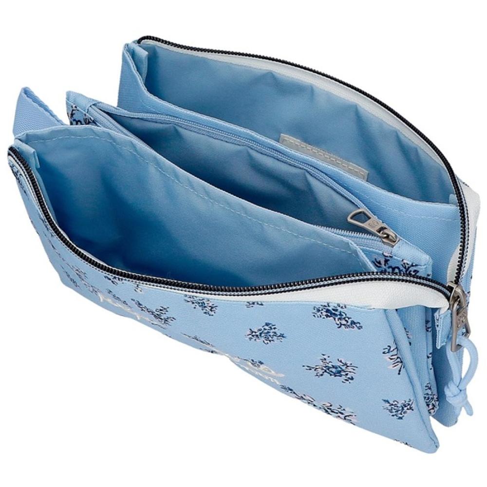 Pernica sa 3 pregrade Pepe Jeans Olivia light blue 60843 - pogled 4