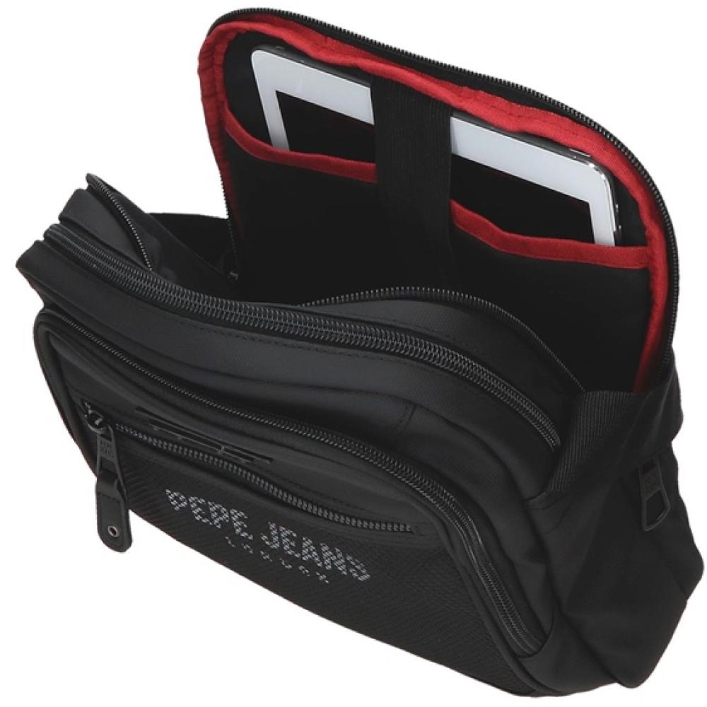 Muška torbica 27cm sa pregradom za tablet Pepe Jeans Durham black 72957 - pogled 4