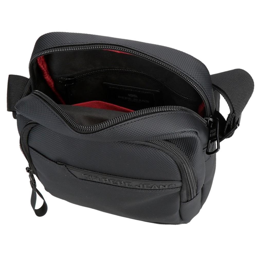 Muška torbica 22cm Pepe Jeans Dorking black 74653 - pogled 4