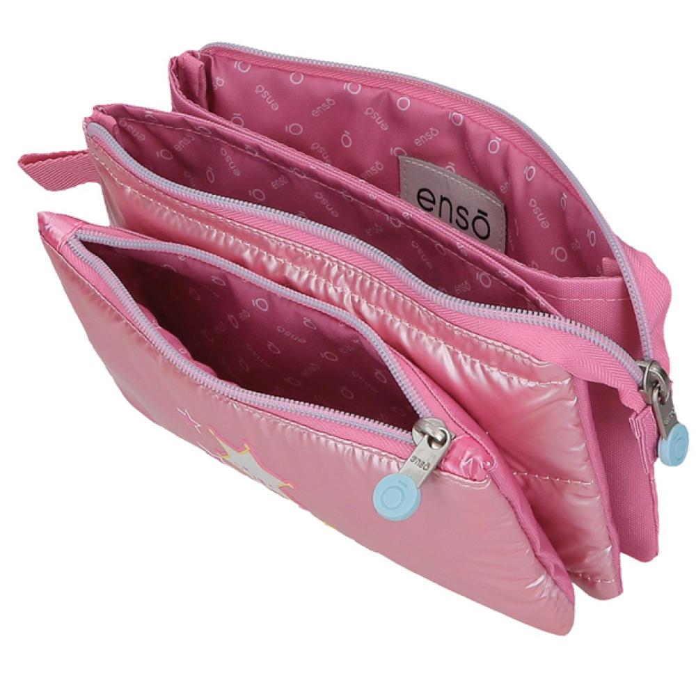 Pernica sa 3 pregrade Enso Into The Wild pink 99843 - pogled 4