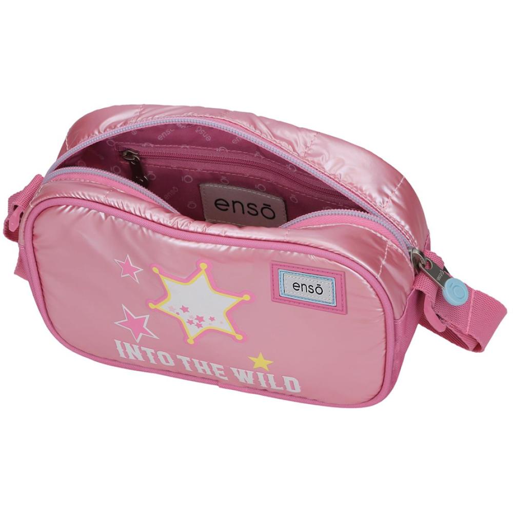 Torbica za devojčice Enso Into The Wild pink 99855 - pogled 4