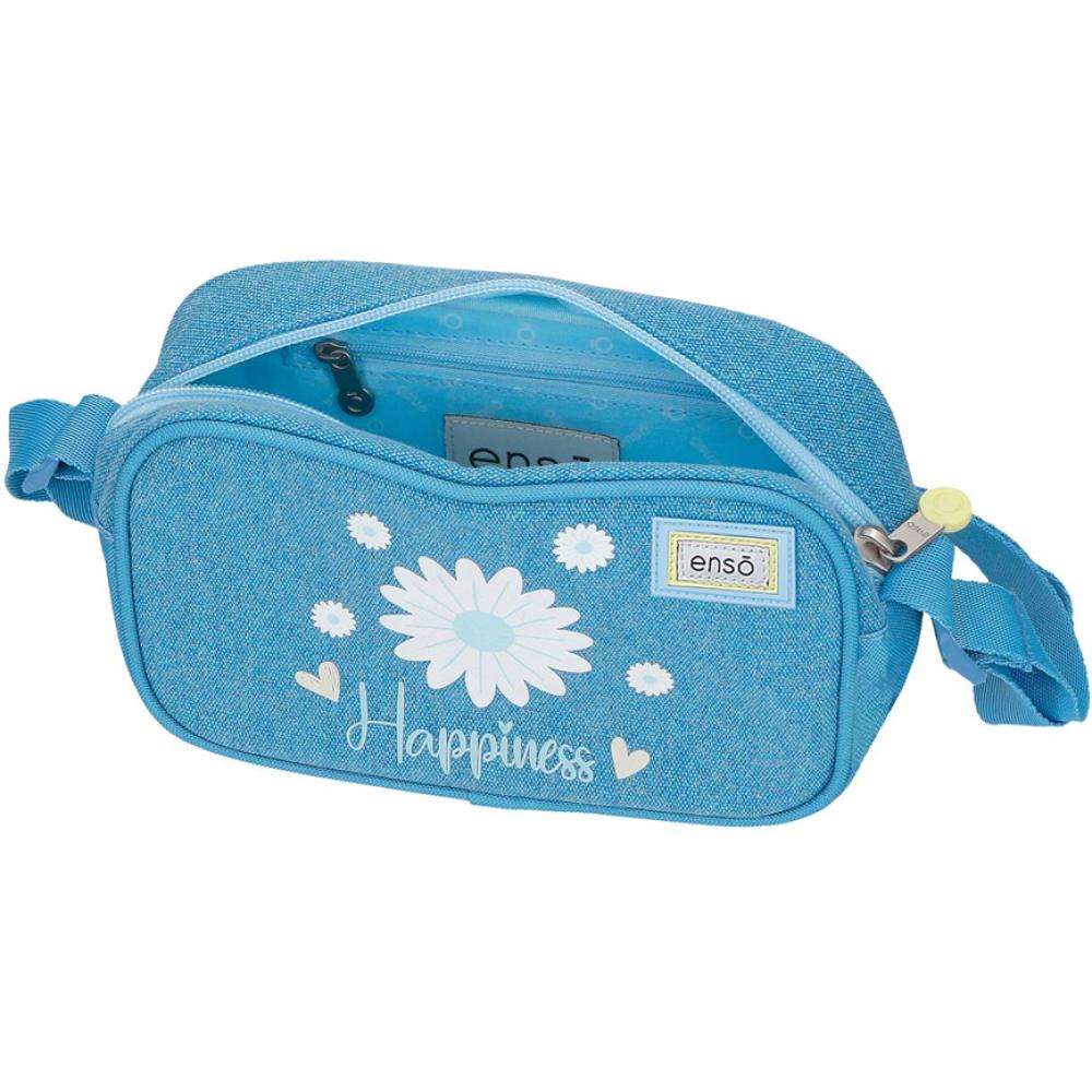 Torbica za devojčice Enso Happiness blue 99755 - pogled 4