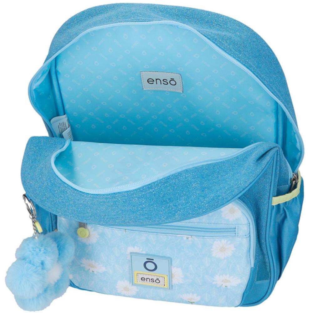 Ranac 38cm za predškolsko i školu Enso Happiness blue 99723 - pogled 4