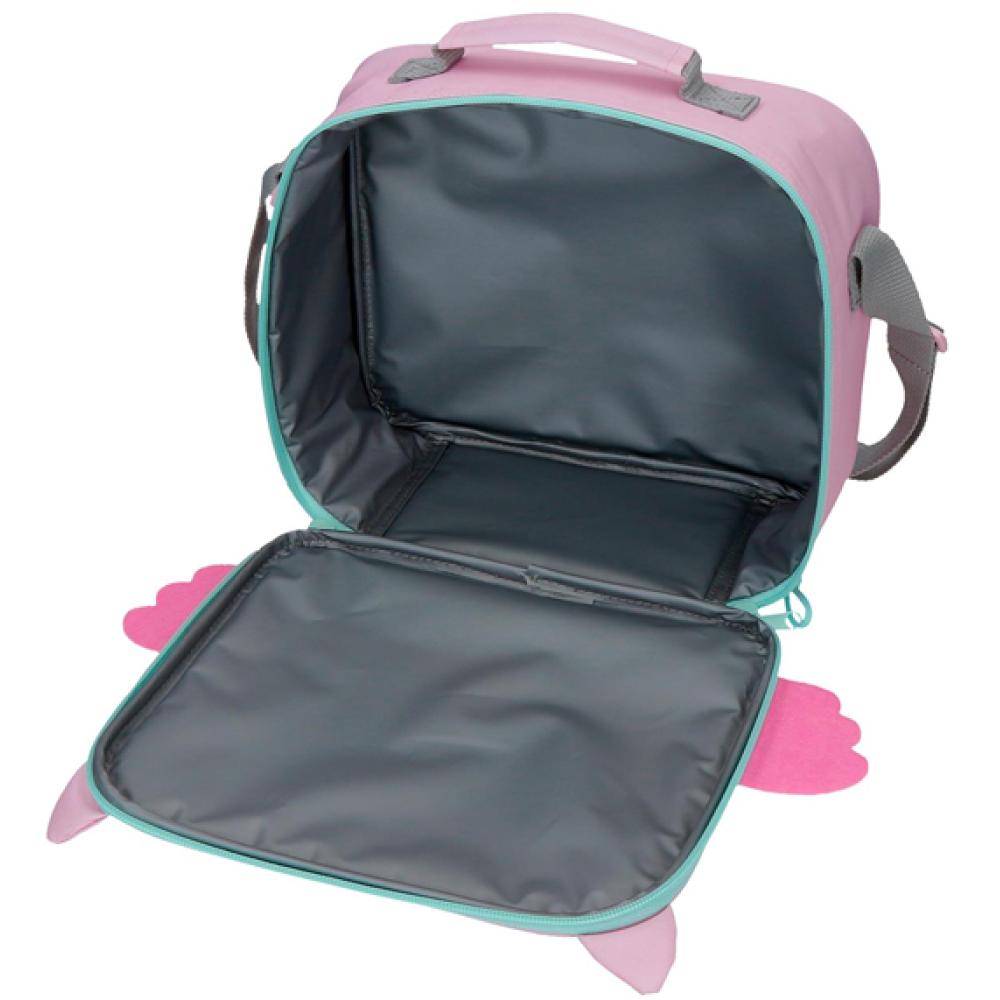 Dečija termo torba 4.5l Roll Road Happy Pets Owl pink 49948 - pogled 4