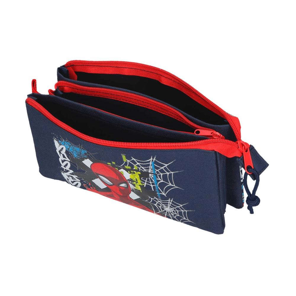 Pernica sa 3 pregrade Marvel Graffity Of Spiderman navy 42643 - pogled 4