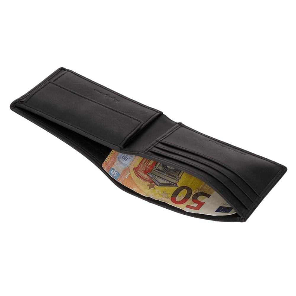 Kožni novčanik na preklop PJL Indiana black 75371 - pogled 4
