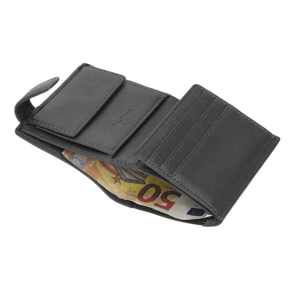 Kožni novčanik na preklop PJL Indiana grey 75312 - pogled 4