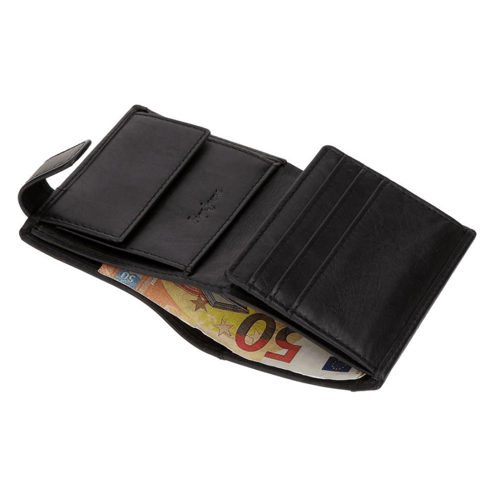 Kožni novčanik na preklop PJL Indiana black 75312 - pogled 4