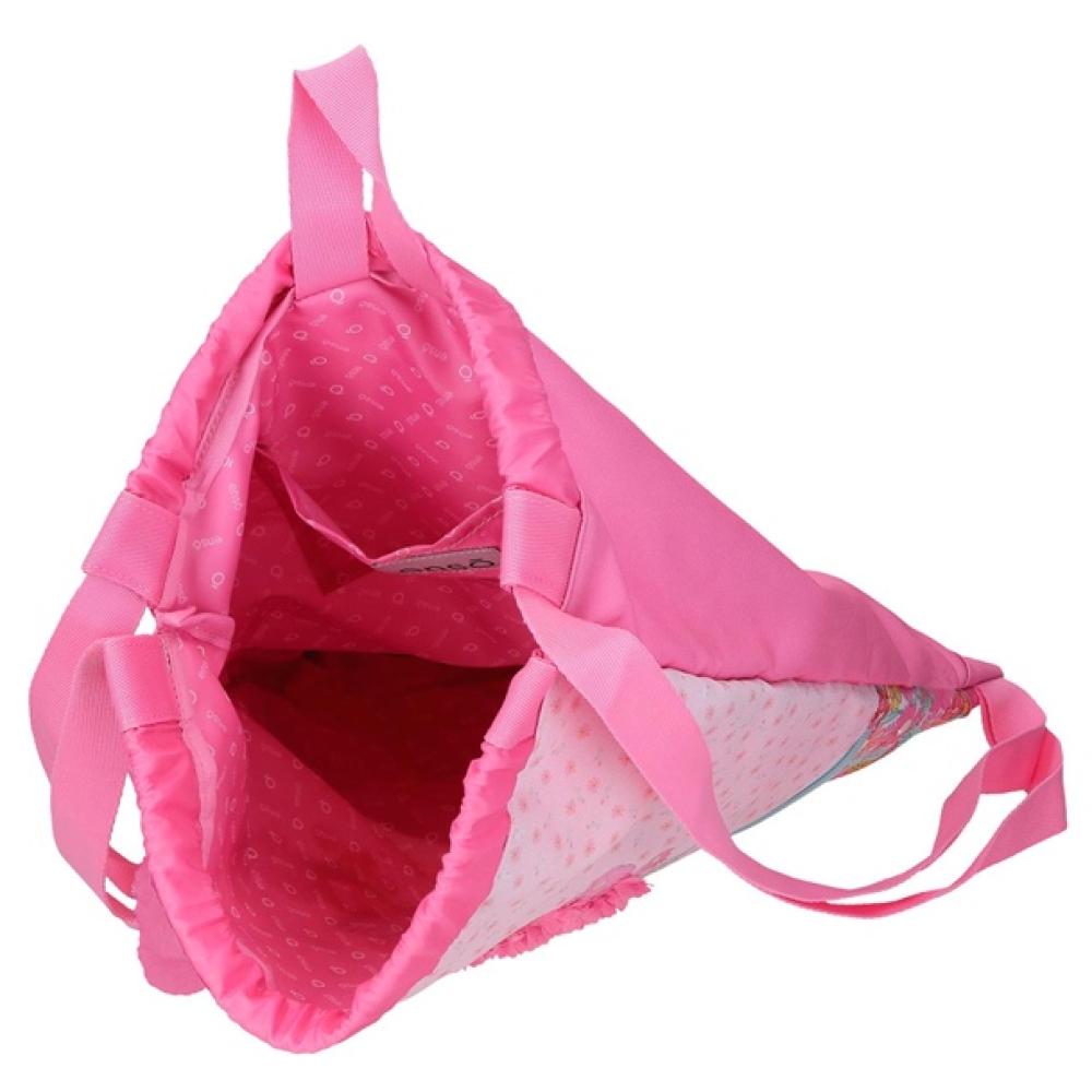 Ranac sa zatezanjem Enso Girl Zone pink 99338 - pogled 4