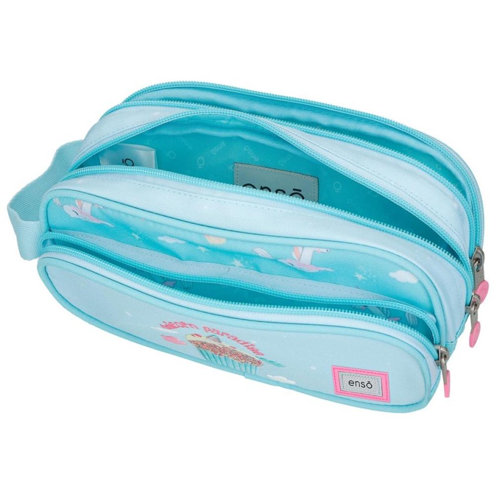 Pernica sa 3 pregrade Enso Unicorn Paradise blue 99447 - pogled 4
