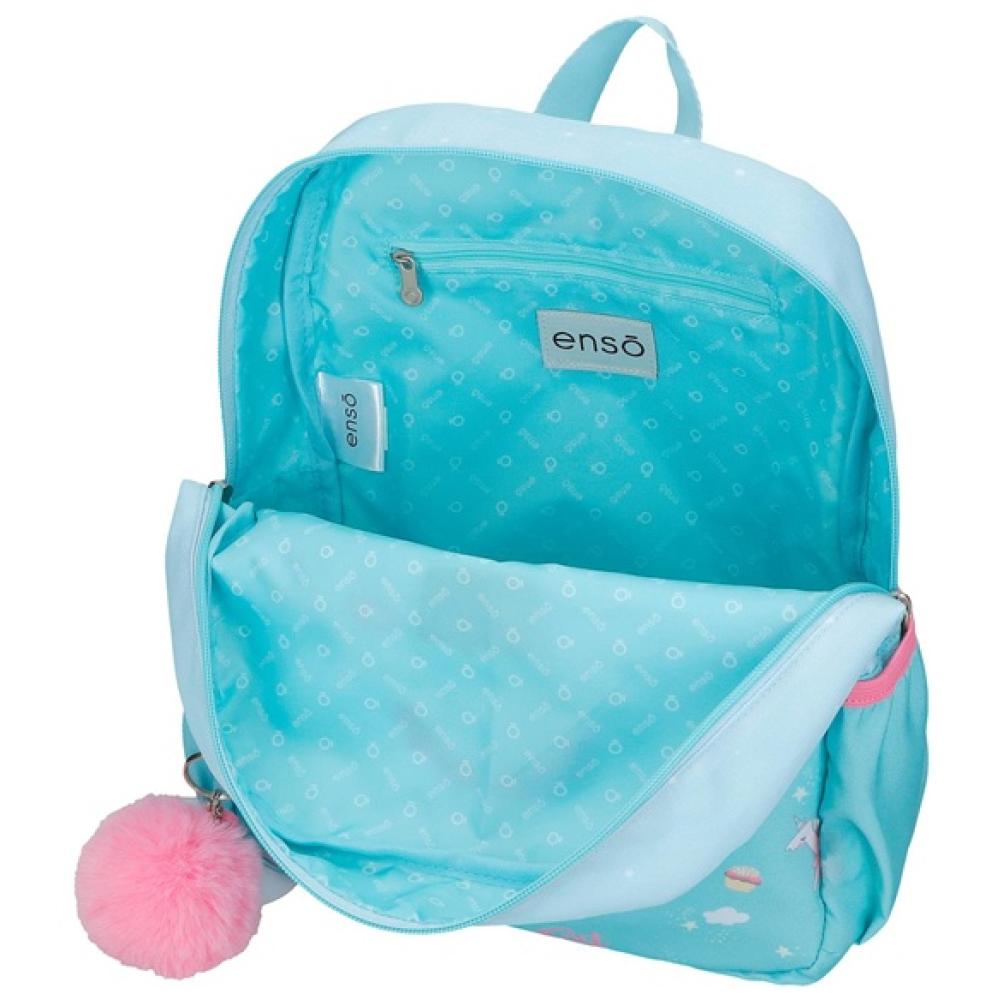 Ranac 33cm za vrtić Enso Unicorn Paradise blue 99422 - pogled 4