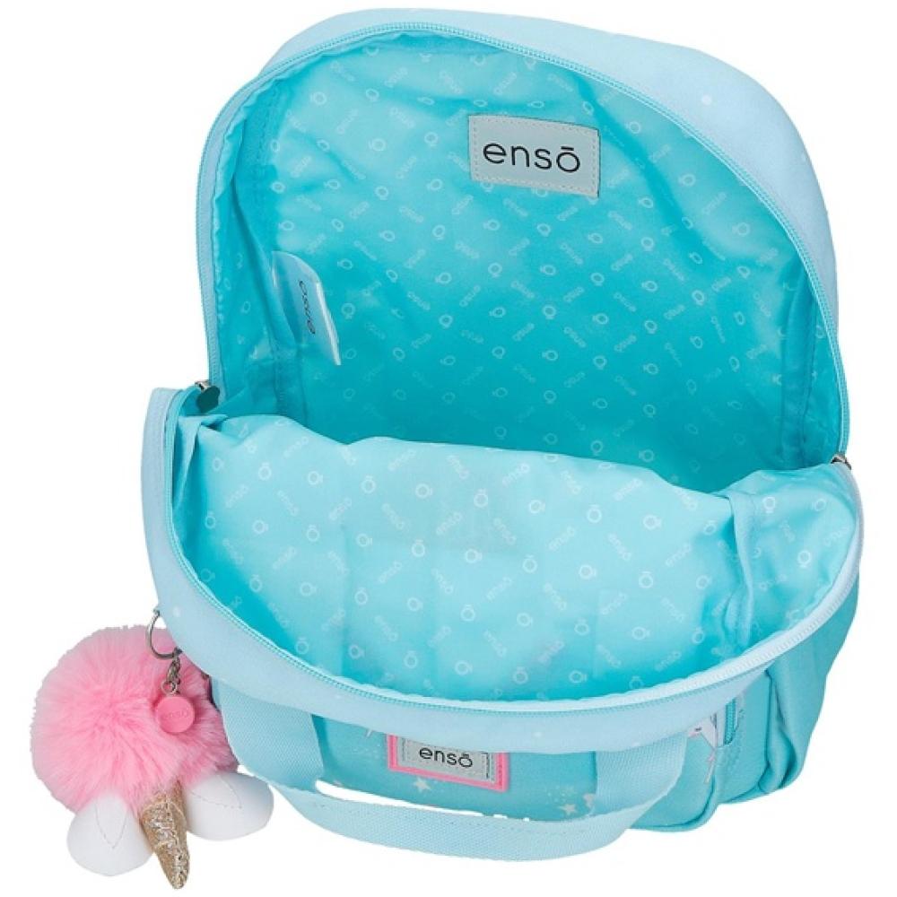 Ranac 28cm za vrtić Enso Unicorn Paradise blue 99421 - pogled 4