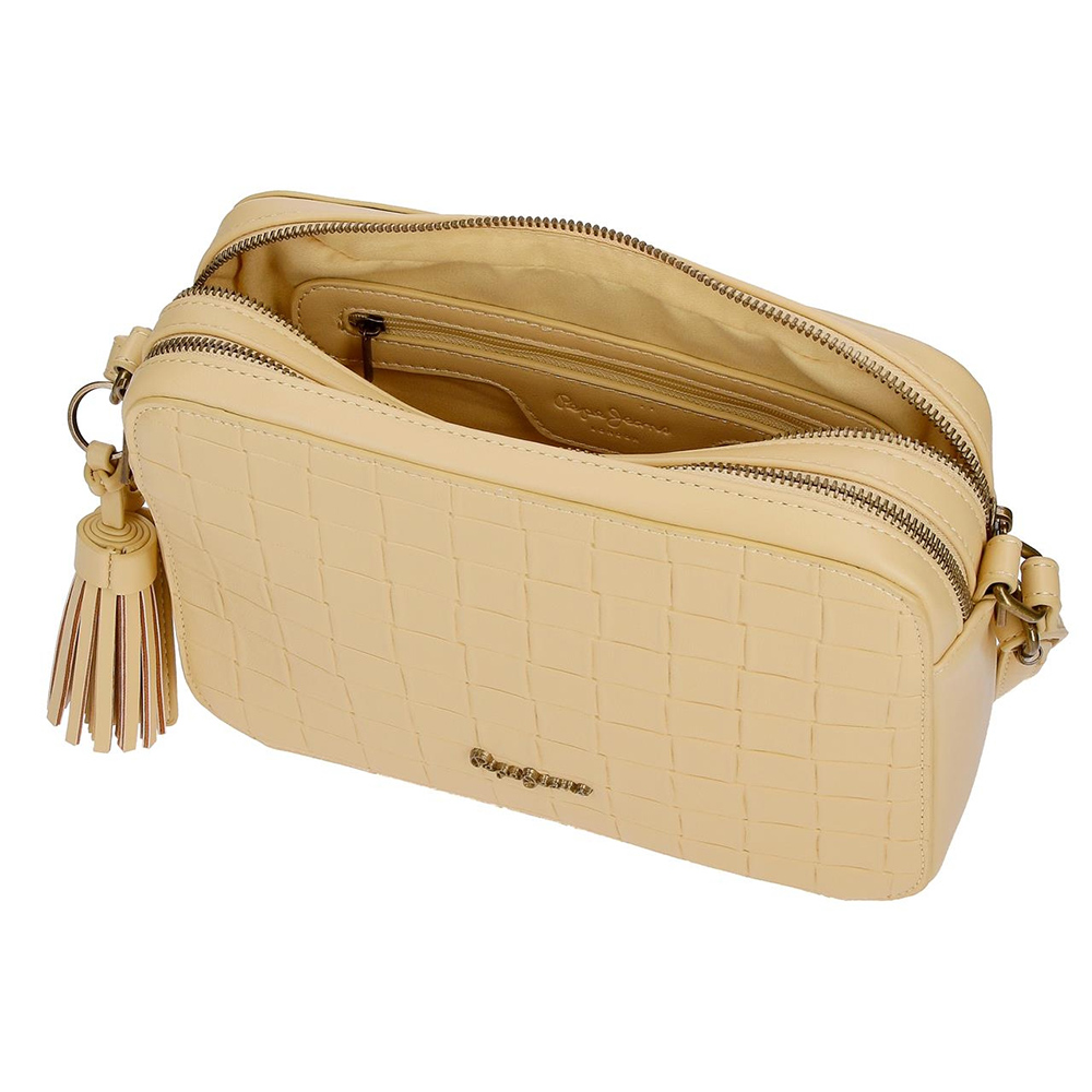 Ženska torba sa dve pregrade Pepe Jeans Naiara pastel yellow 70953 - pogled 4