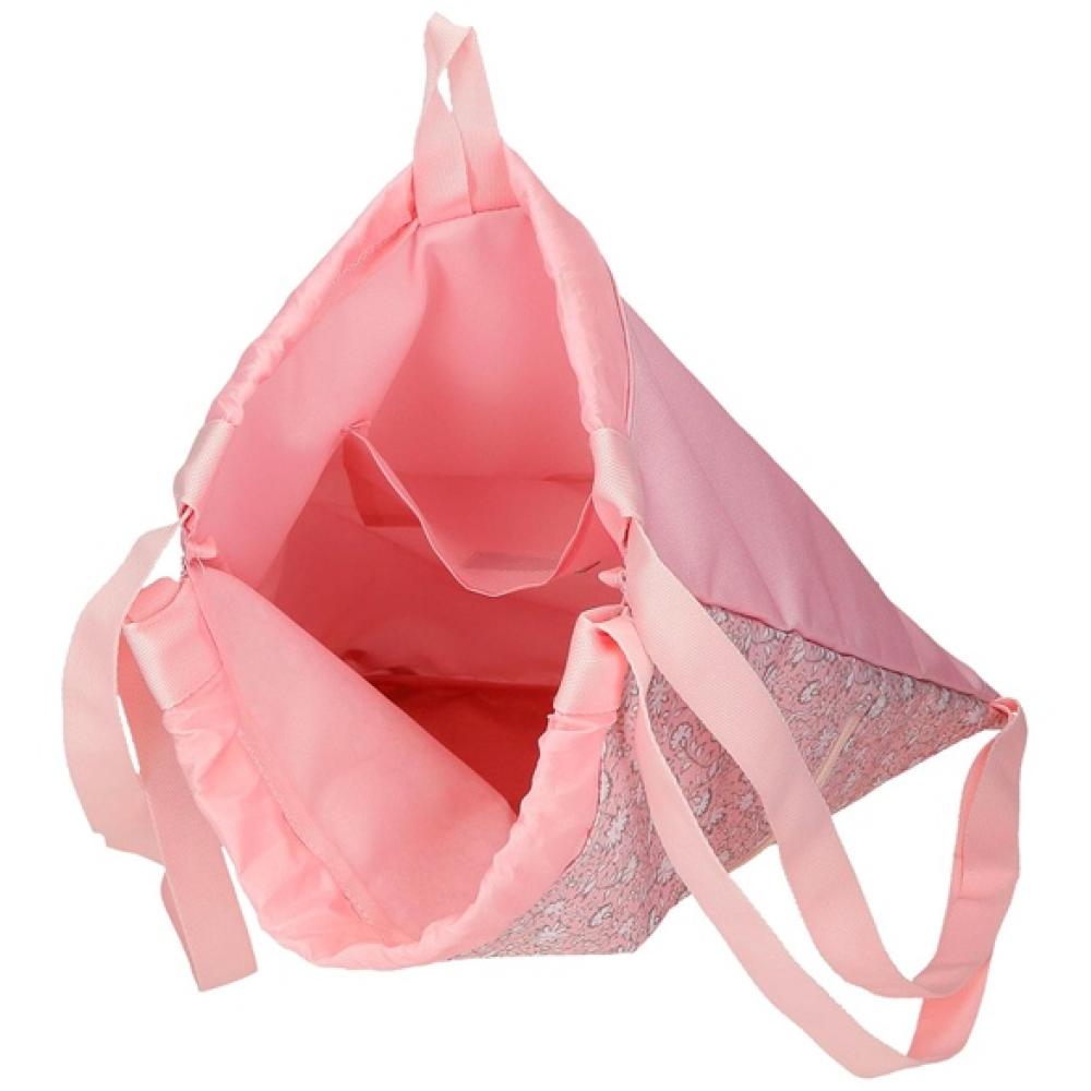 Ranac sa uzicama - torba za sport PJL Mia light pink 60738 - pogled 4