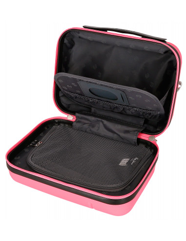 Kofer za šminku i kozmetiku Pepe Jeans Evelyn pink 60939 - pogled 4