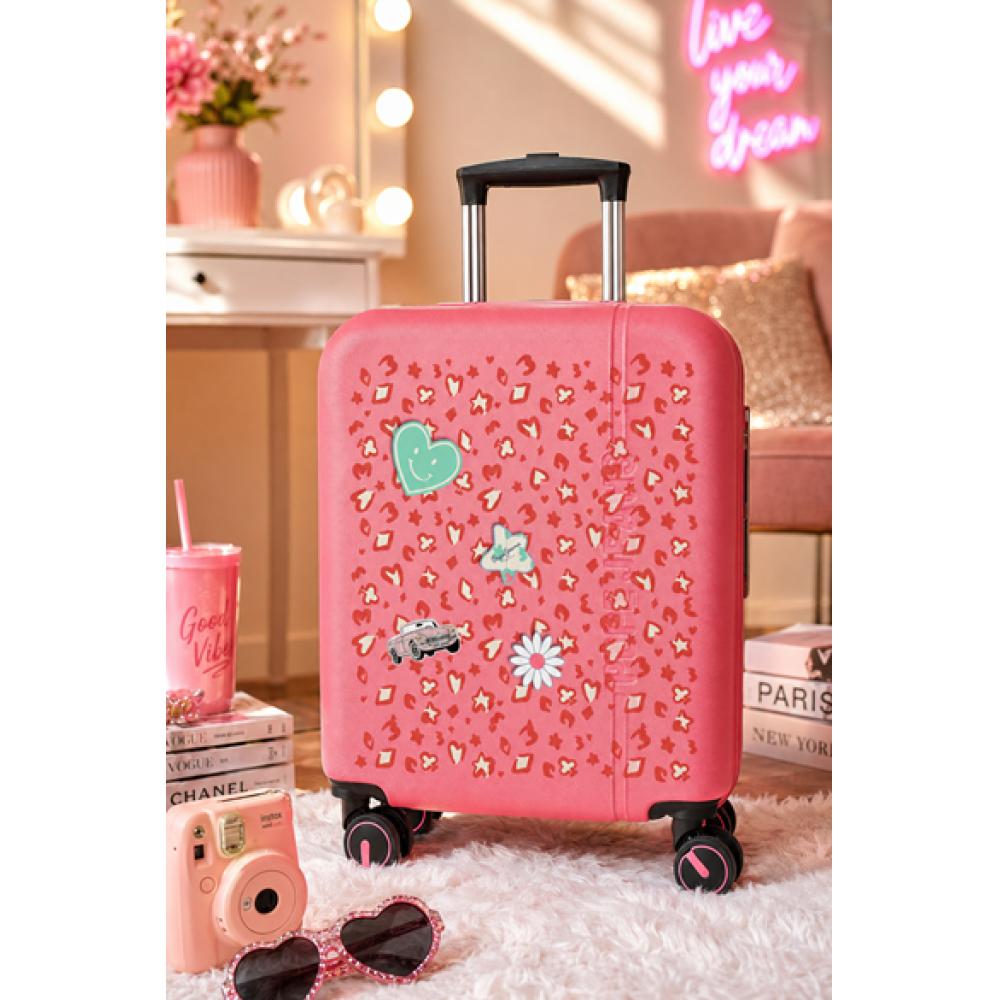 Kofer kabinski proširiv 55 cm Pepe Jeans Evelyin pink 60991 - pogled 4
