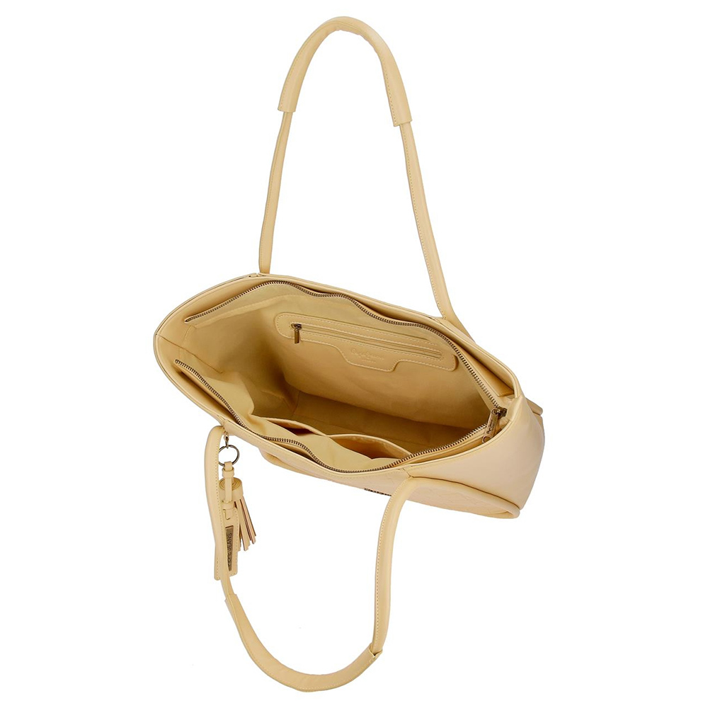 Velika ženska tašna Pepe Jeans Naiara pastel yellow 70975 - pogled 4