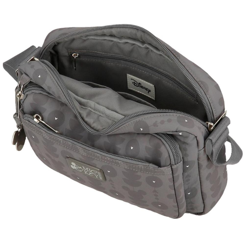 Ženska torba 25cm Disney Mickey Zenia grey 33753 - pogled 4