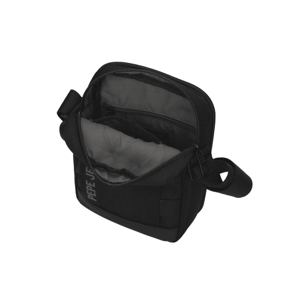 Muška torbica 22cm sa 2 pregrade Pepe Jeans Matlock black 73155 - pogled 4