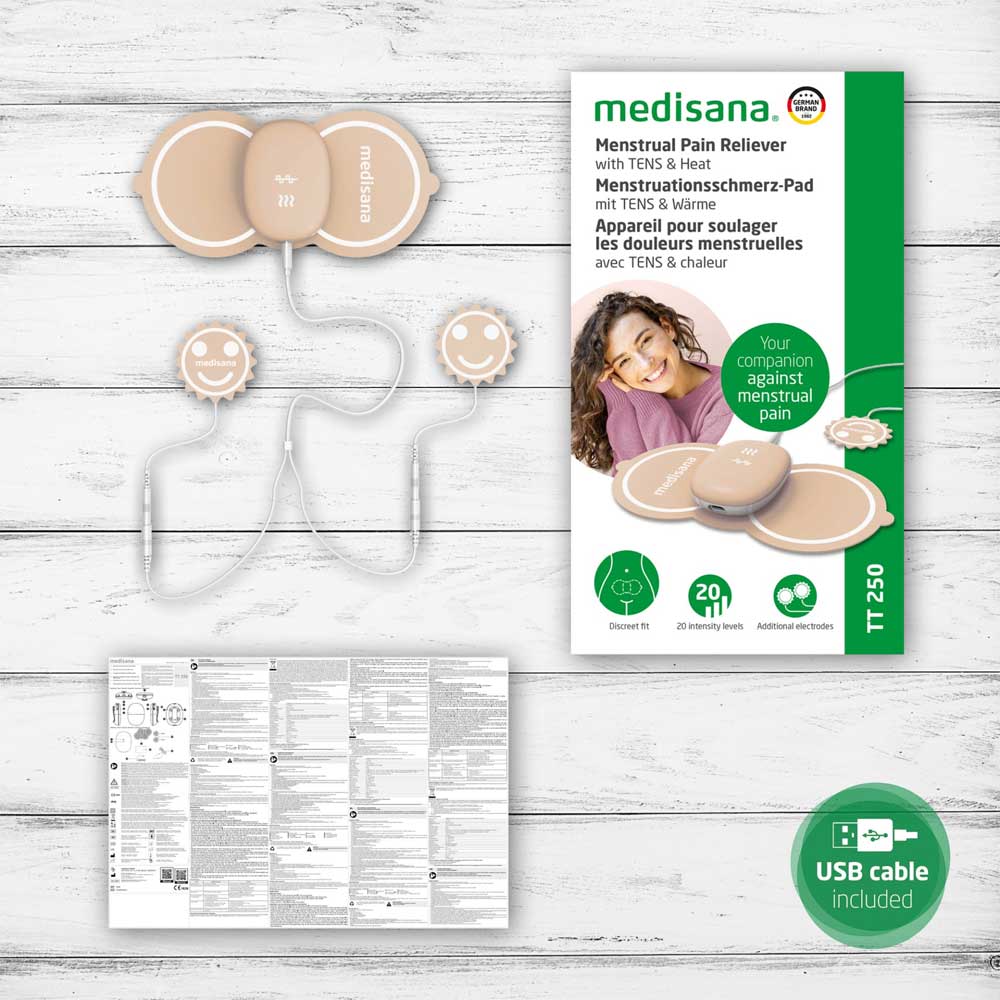Aparat za ublažavanje menstrualnih bolova sa TENS-om i grejanjem Medisana TT 250 - pogled 4