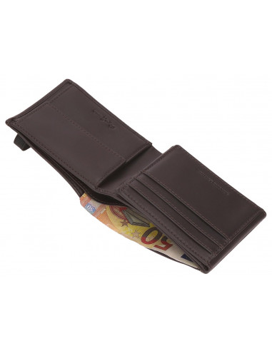 Muški novčanik od prirodne kože PJL Luton brown 73639 - pogled 4