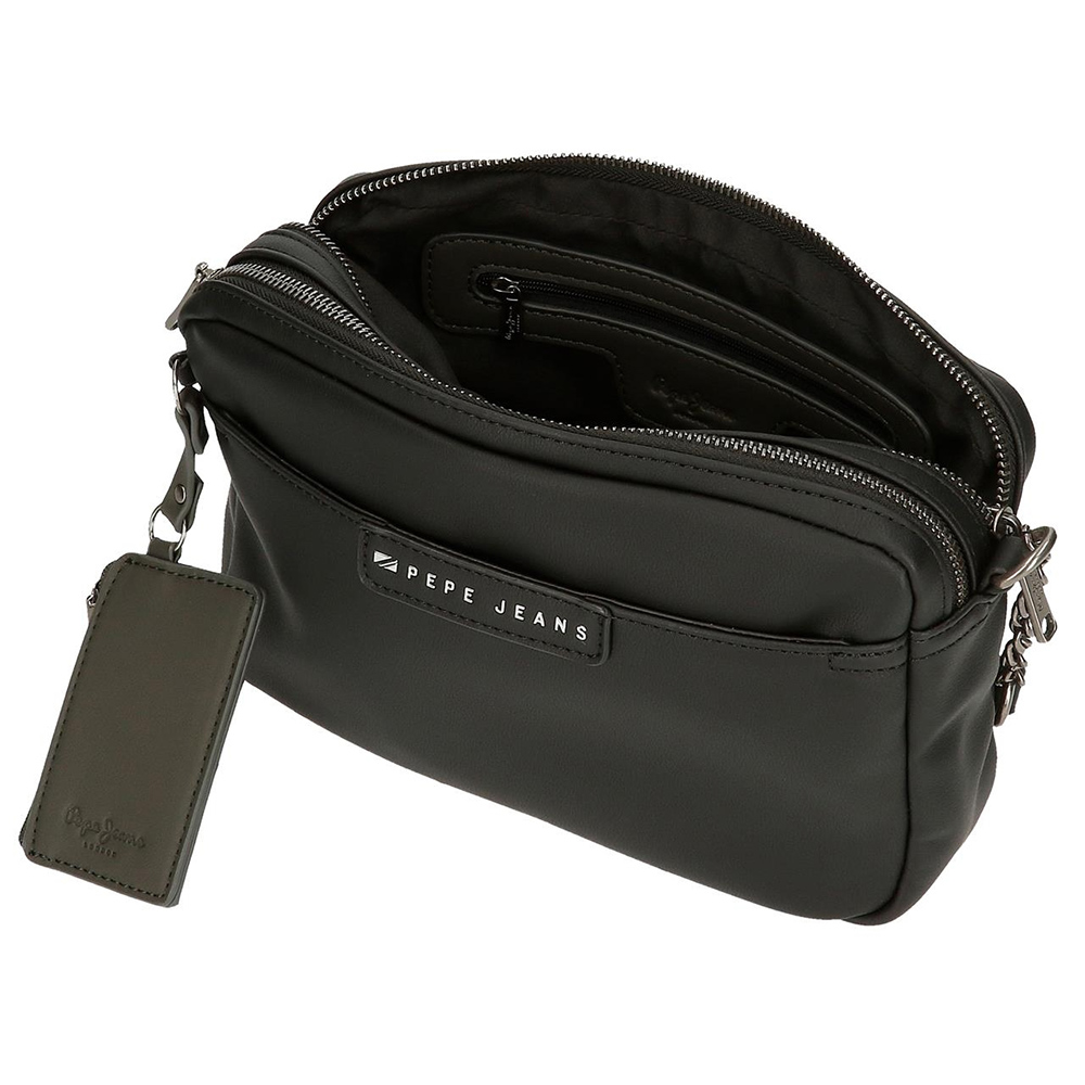 Pepe Jeans Ženska torba sa dva odeljka Piere black 71953 - pogled 4