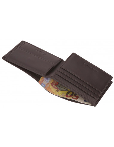 Kožni novčanik na preklop Pepe Jeans Luton brown 73631 - pogled 4