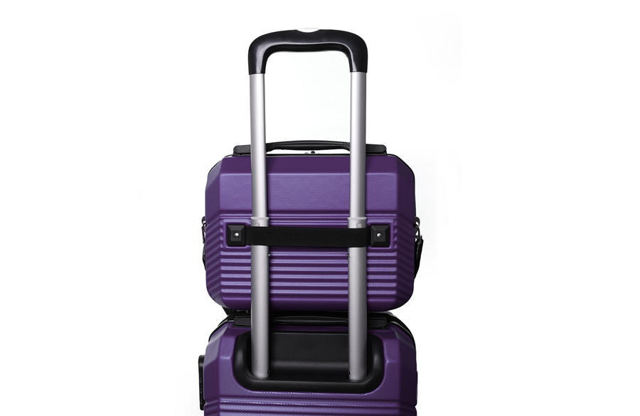 ABS neseser Kofer za šminku Enova Capri purple 524260 - pogled 4