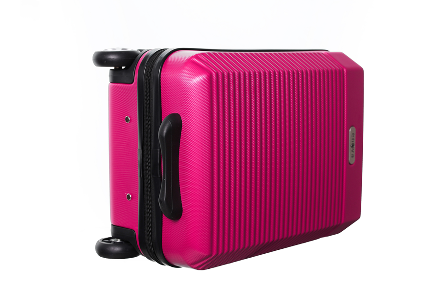 ABS putni kabinski kofer 40cm Capri pink Enova 524209 - pogled 4