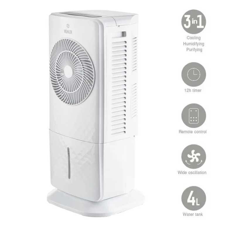 Rashladni uređaj na bazi vode sa daljinskim upravljačem 4L 65W Muhler MC5055RC - pogled 4
