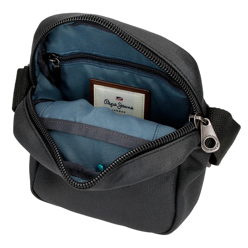 Pepe Jeans Muška torbica 19cm Court black 71352 - pogled 4