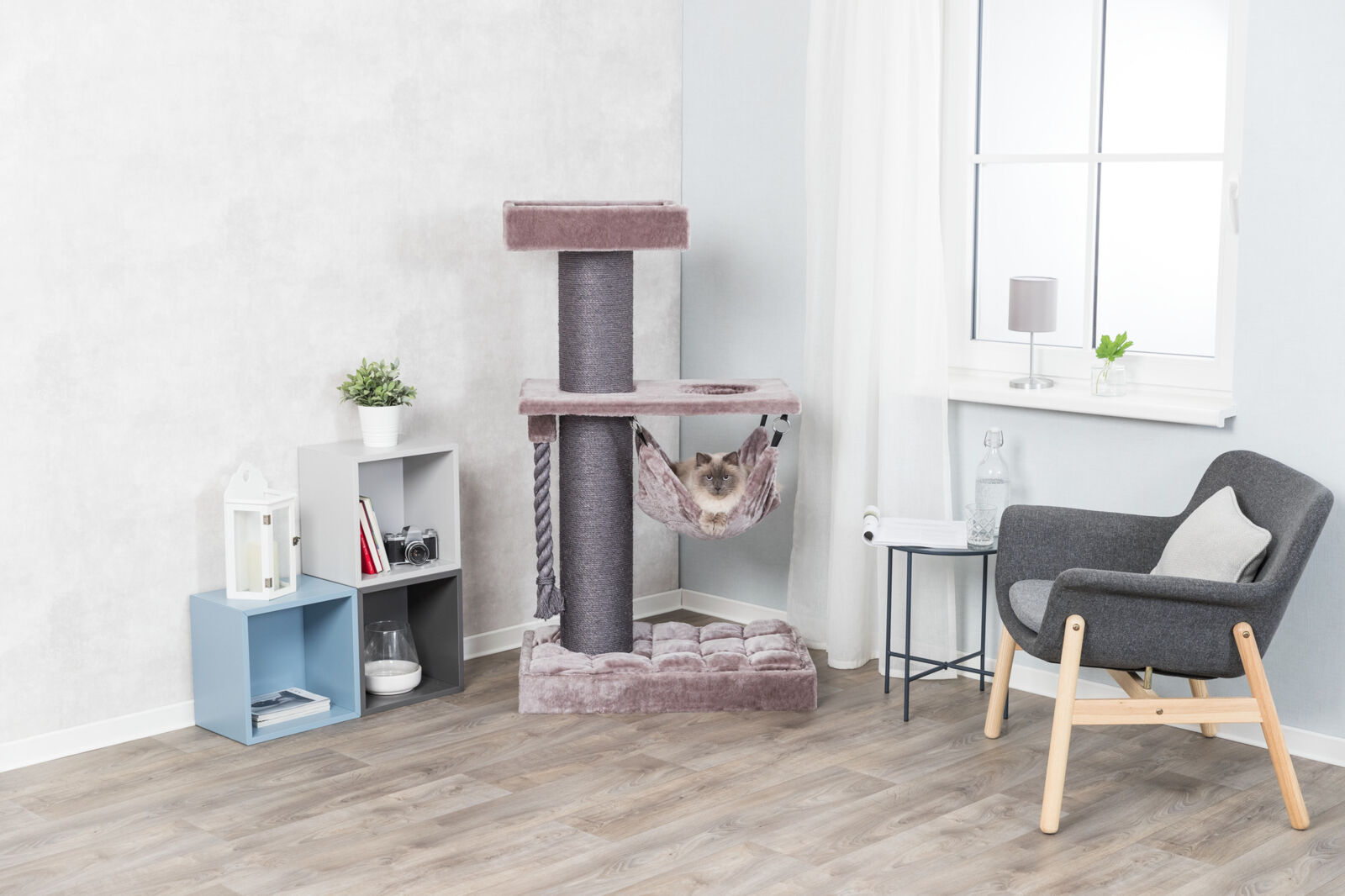 Igeaonica grebalica za velike mačke Ramon 133cm TRIXIE 44703 - pogled 4