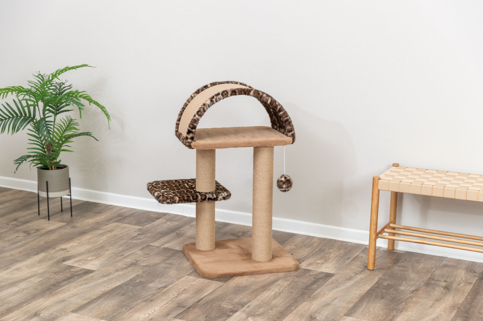 Igraonica grebalica za mačke Leo brown 85cm TRIXIE 48176 - pogled 4