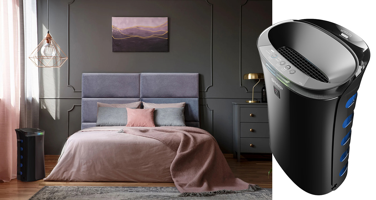 Prečišćivač vazduha sa jonizatorom i hvatačem komaraca SHARP UA-PM50E-BS01 - pogled 4