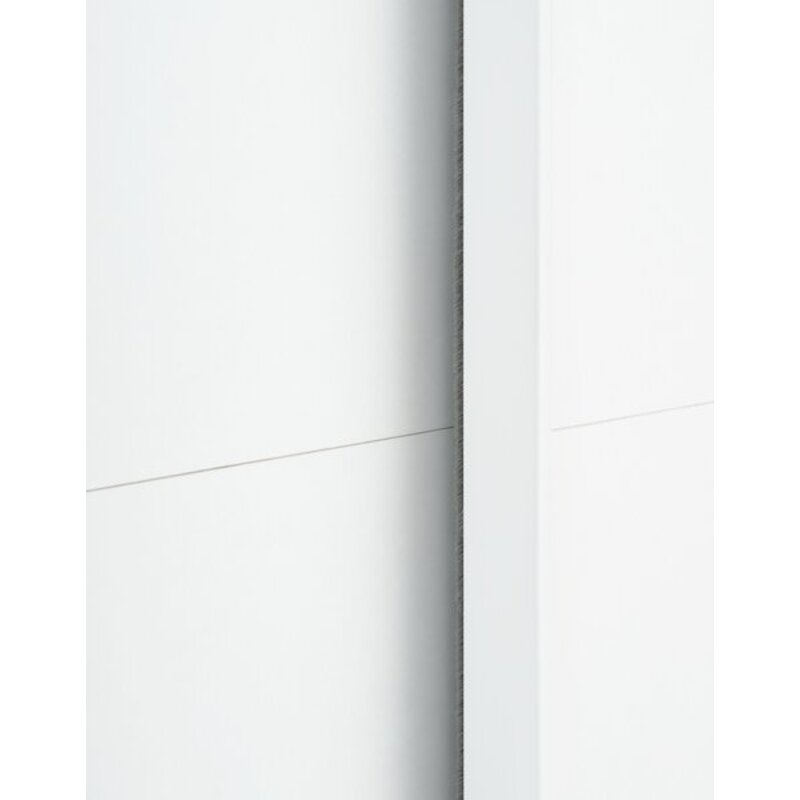 Ormar RABERG sa kliznim vratima 150x200 cm, bela - pogled 4