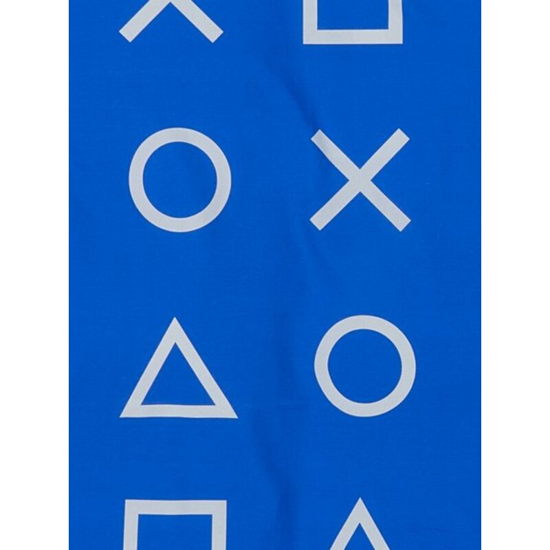 Dečija posteljina PLAYSTATION 140x200 plava Jastučnica i jorganska navlaka - pogled 4