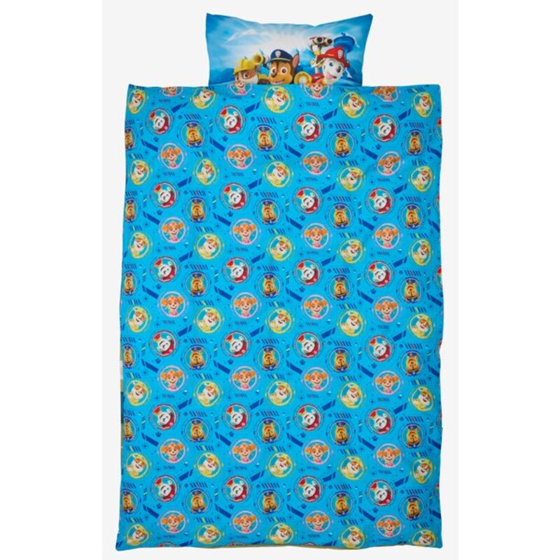 Dečija posteljina PAW PATROL 140x200 plava Jastučnica i jorganska navlaka - pogled 4