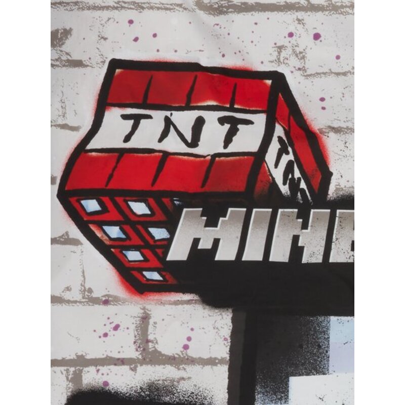 Dečija posteljina MINECRAFT 140x200 siva Jastučnica i jorganska navlaka - pogled 4