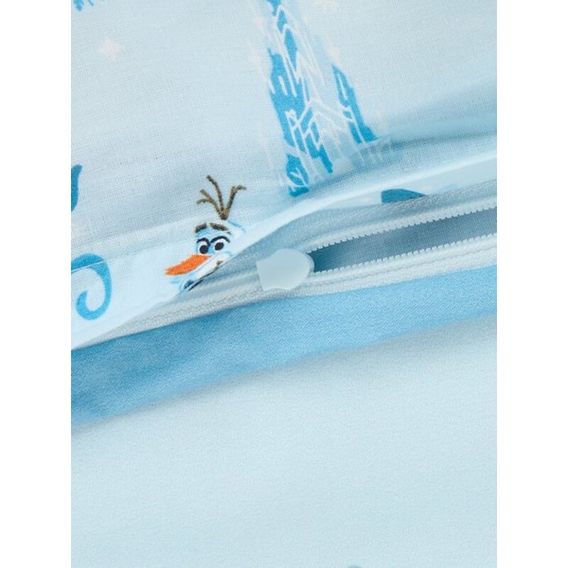 Dečija posteljina FROZEN 140x200 svetlo plava Jastučnica i jorganska navlaka - pogled 4