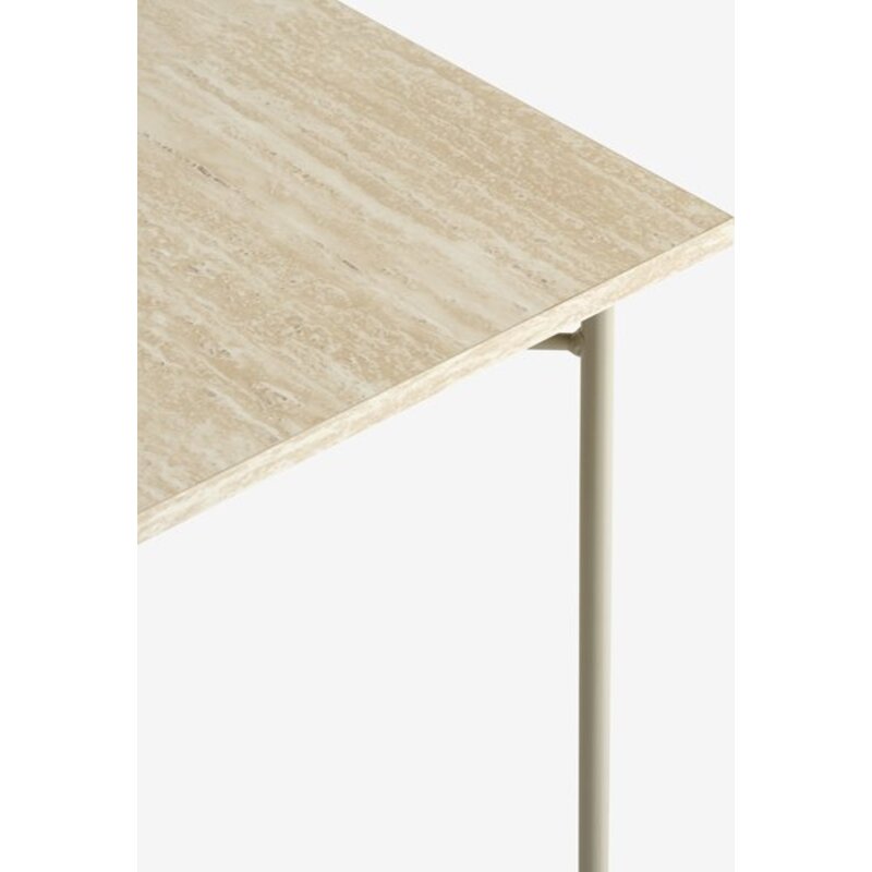 Stočić KILDEDAL 60x60 cm, boja travertina - pogled 4